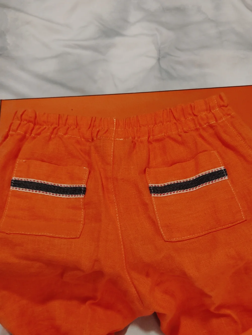 Linen Kid Boys Shorts Size 6